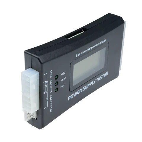 Цифровой ЖК-дисплей пк компьютер 20/24 Pin ЖК-тестер источника питания проверить быстрое зарядное устройство измерительный прибор для диагностики
