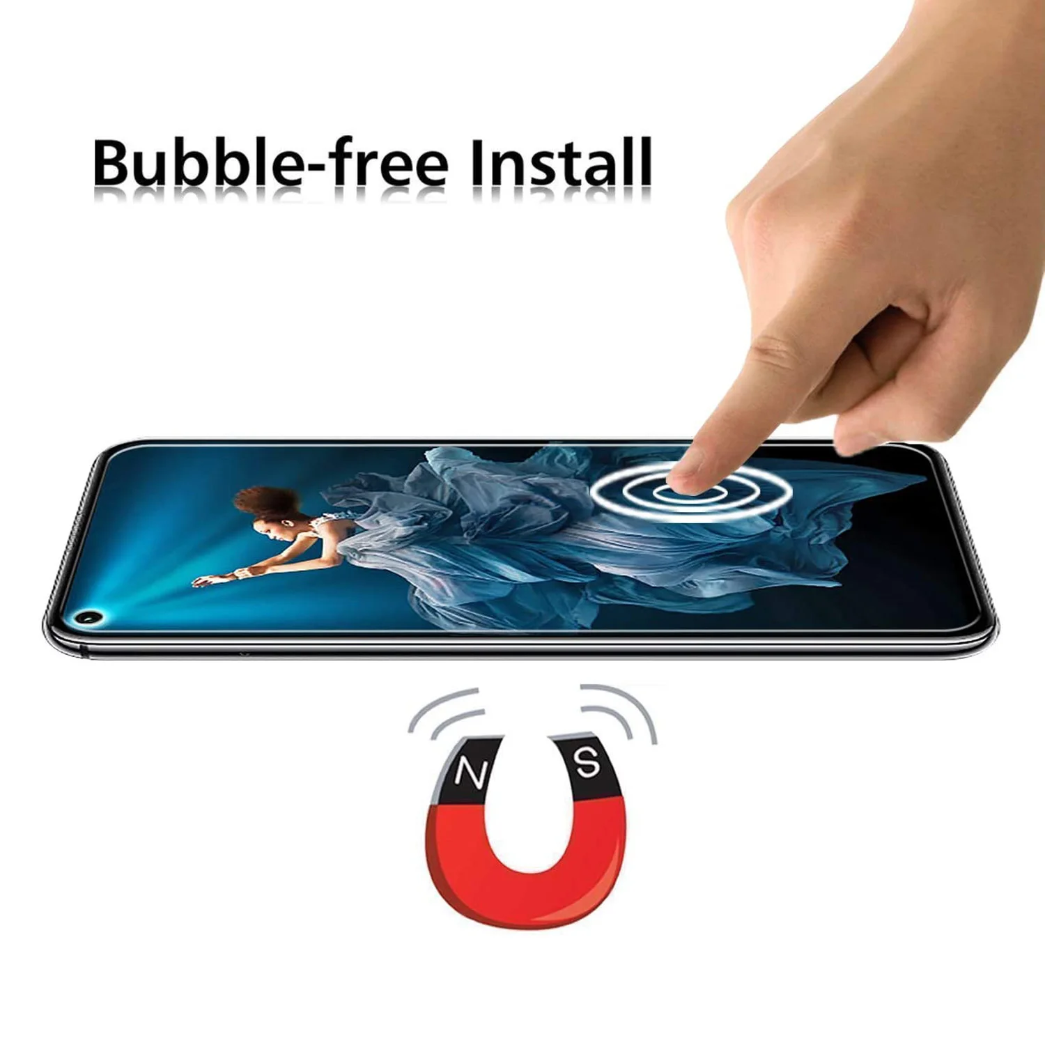 2/4Pcs Screen Protector Glass For Honor 20 20Pro 20e Lite Tempered Glass Film