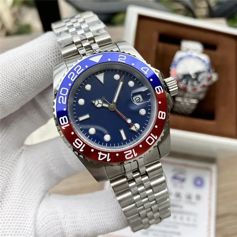 

Luxury Watch Men's Mechanical Stainless Steel Automatic Movement Watch Designer Sports Automatic Winding Watches Relojes