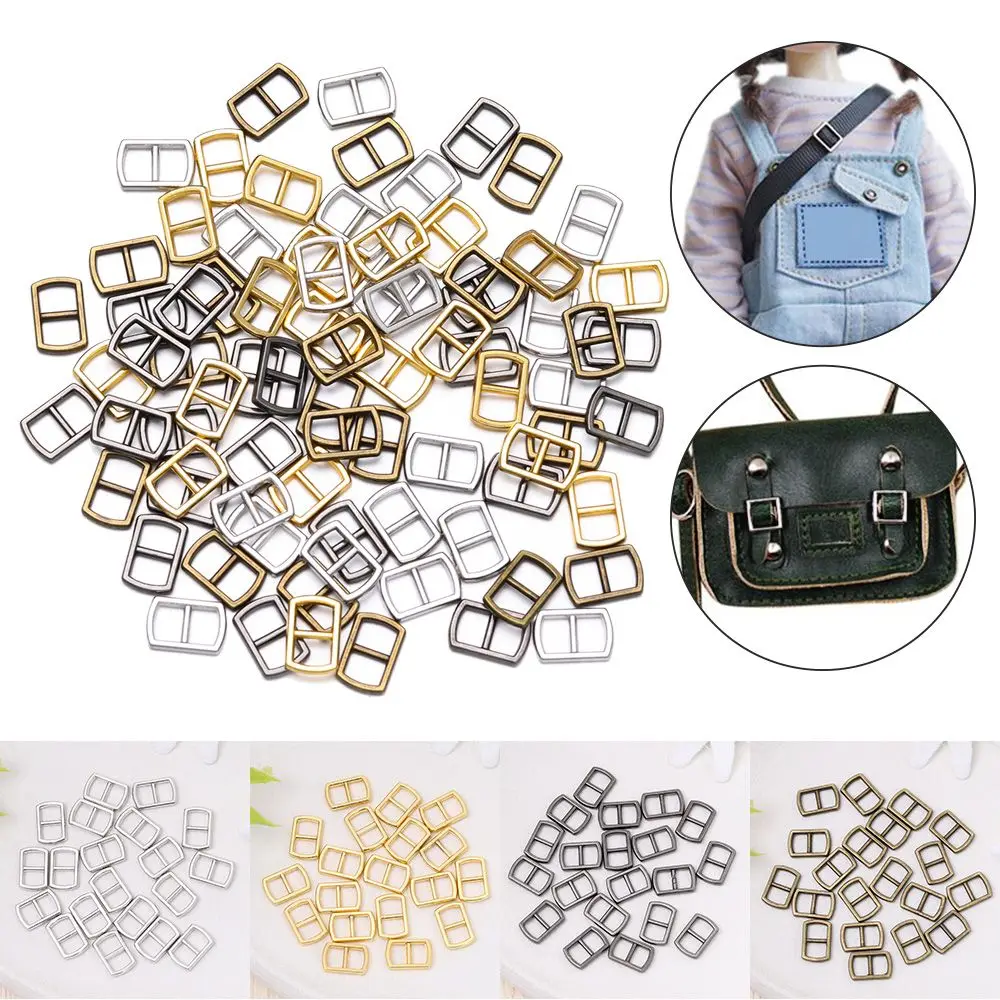 

20 шт., новинка, 4,5 мм, тройная лампа, ультрамаленькие пуговицы для ремня, мягкие игрушки «сделай сам», пряжки, аксессуары для кукольных сумок, высокое качество