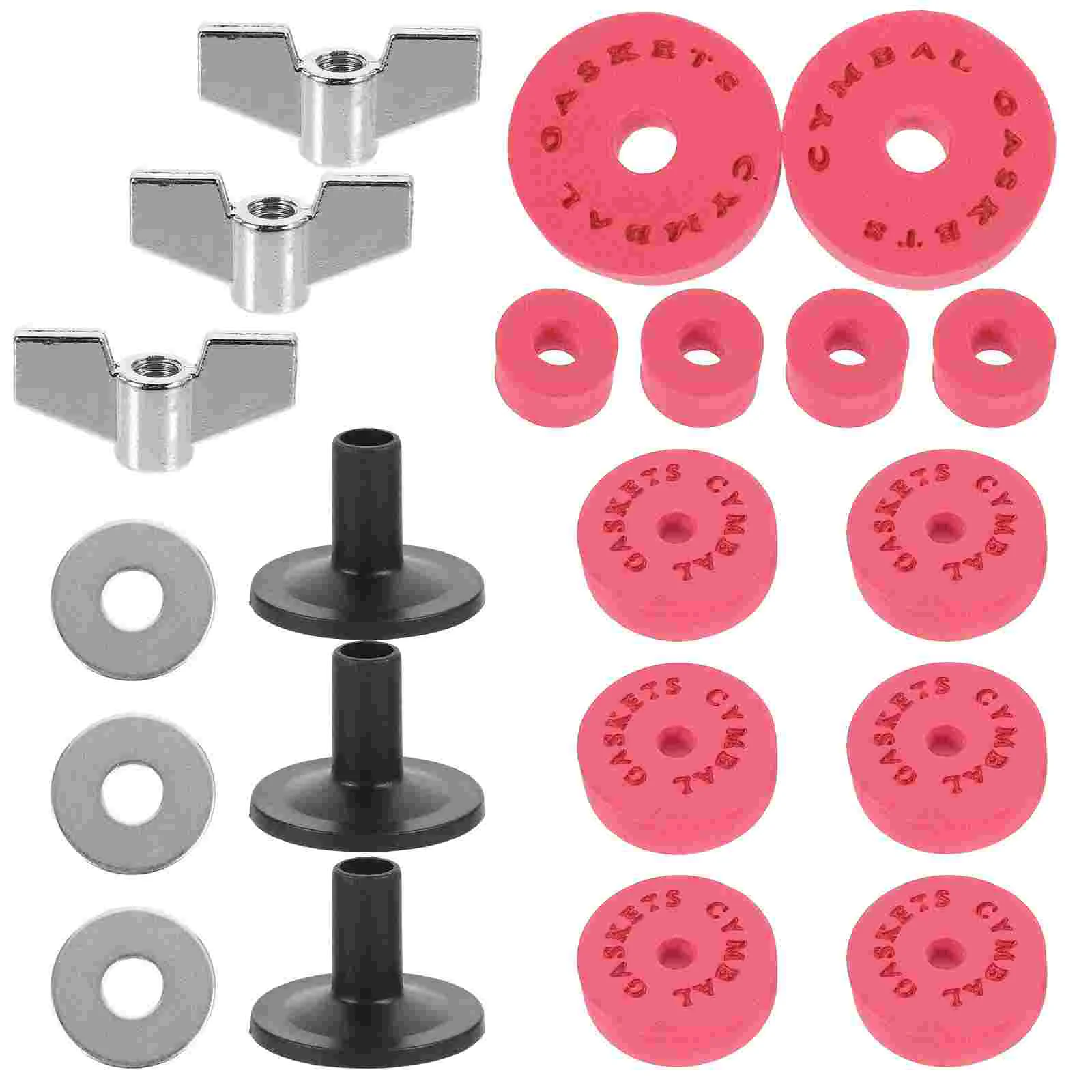 

Metal Bracket Drum Pads Useful EVA Cymbal Disc Washer Cymbals Supplies Clutch Tube Cotton