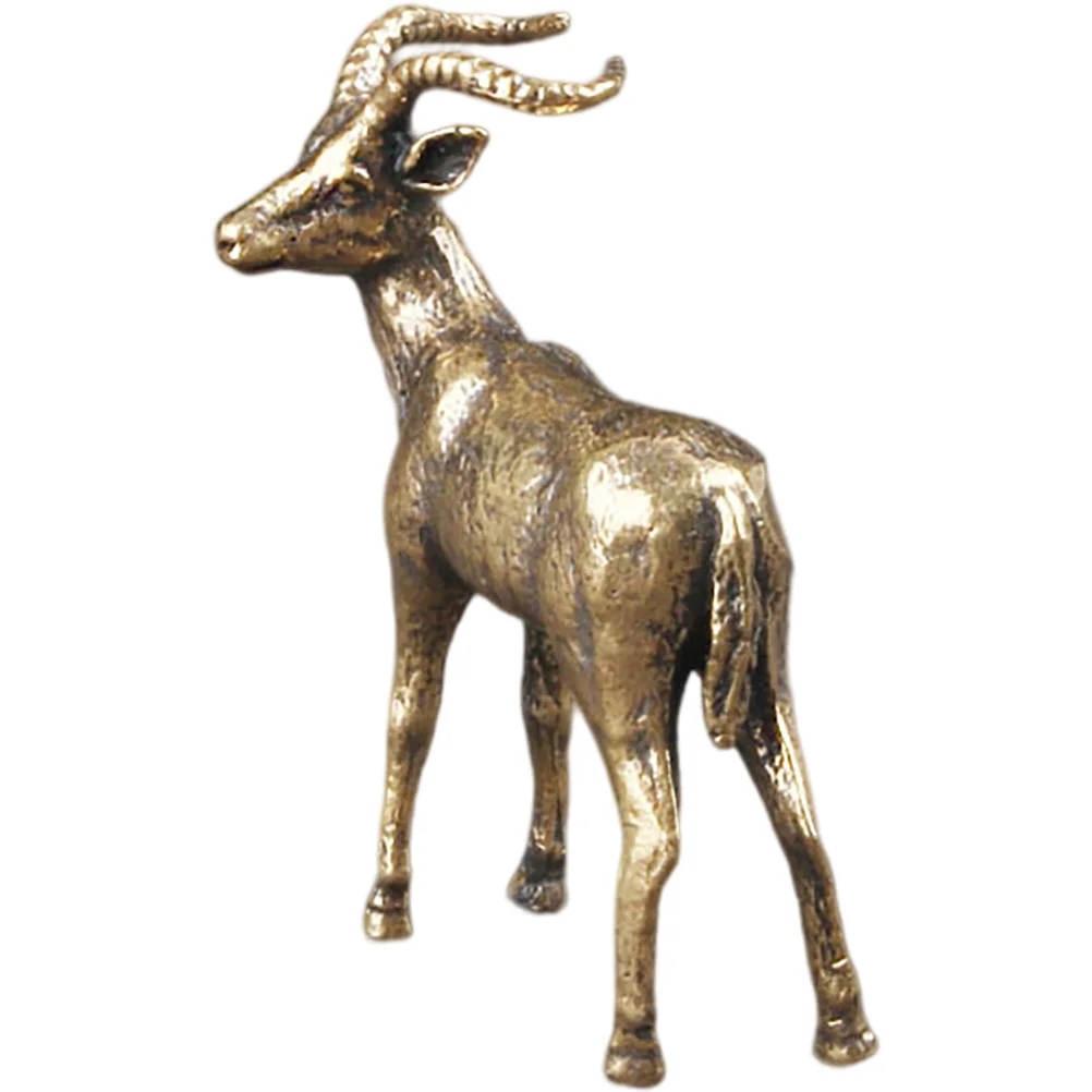 

Медные статуи искусственной формы, украшения для стола, винтажная фигурка золотой формы для гостиной