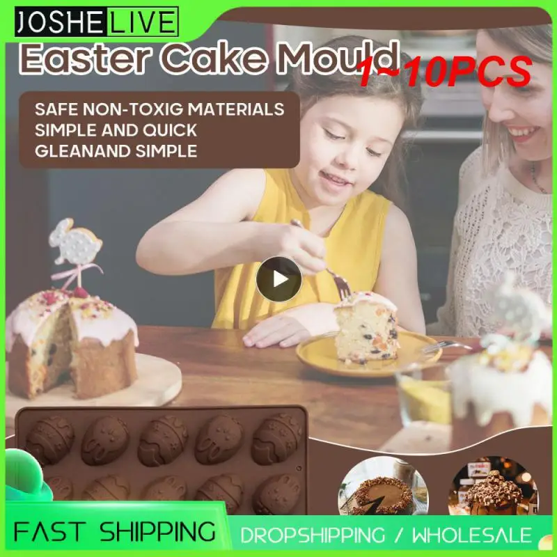 

1-10 шт., силиконовые формы для шоколада