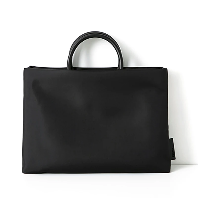 

Laptop Bag 13 14 15 15.6 Inch Handbag Women Notebook Bag for Macbook Pro Air 13 Case Xiaomi Asus PU Handle Luxury Computer Bag