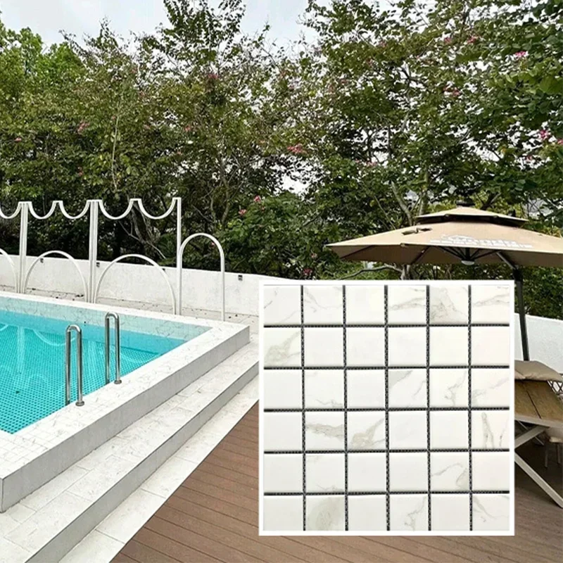 Керамическая мозаичная плитка в европейском стиле фарфоровое украшение для фона