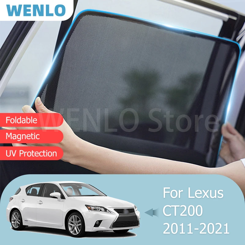 

Солнцезащитный козырек на окно автомобиля для Lexus CT200 2011-2021, стильные автомобильные аксессуары, сетчатый стильный солнцезащитный козырек на...