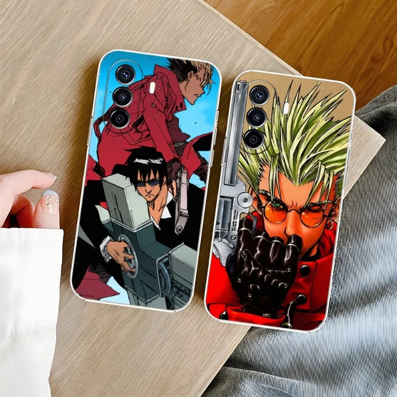 TriGun Stampede Wolfwood чехол для телефона для Huawei P30 P50 P40Pro Plus Psmarts Mate 40 30 Y8 Y7 Honor60 50 Play4TPro Lite