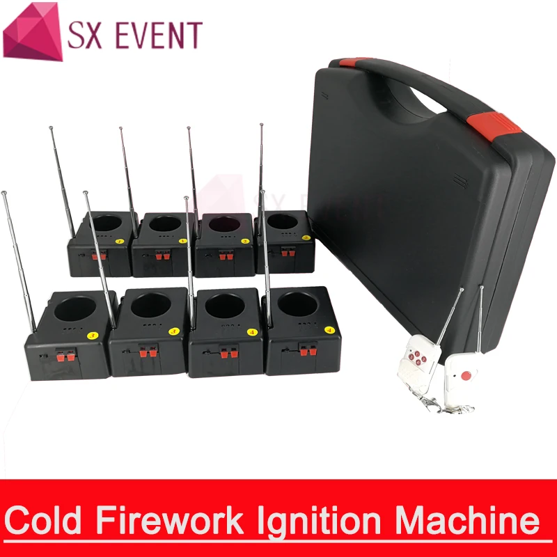 Машина для холодного фейерверка беспроводная Удаленная технология 8-кийный