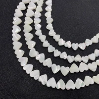 natural white butterfly shell bead heart shape 8 10mm beaded diy jewelry making bracelet necklace earrings accessory shell beads