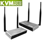 200 м беспроводной HDMI удлинитель Поддержка USB KVM клавиатура мышь 1080P HDMI аудио видео передатчик приемник ИК дистанционный ПК к телевизору