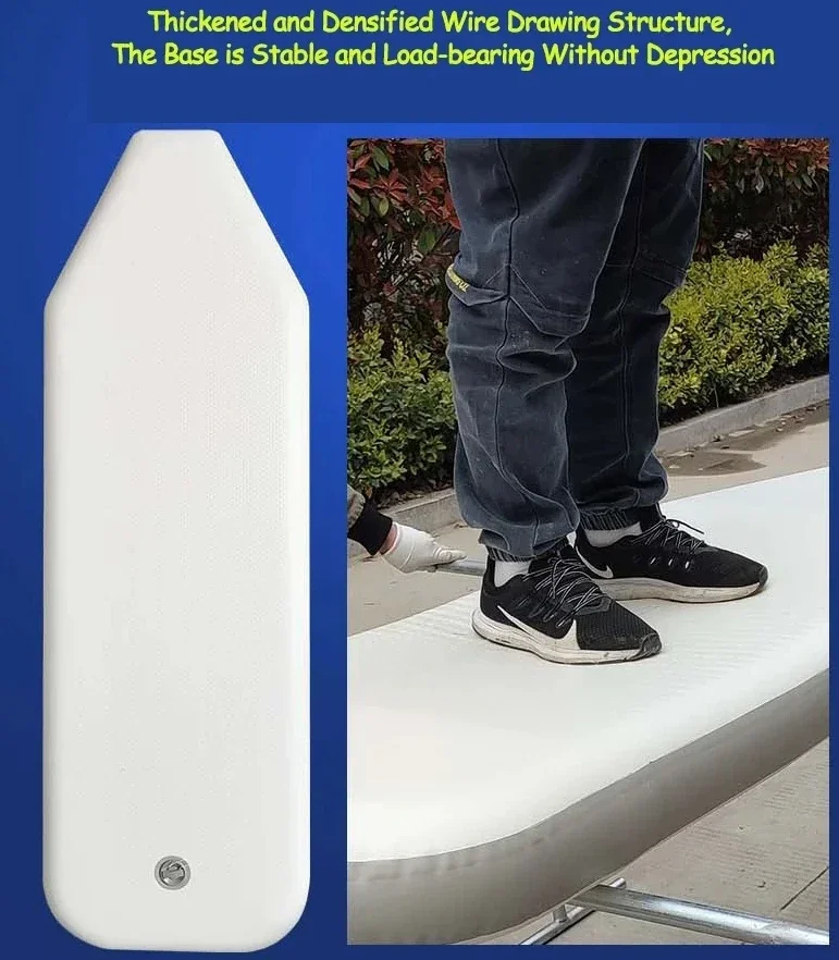 Профессиональная надувная лодка-плот с электродвигателем 0 7 мм