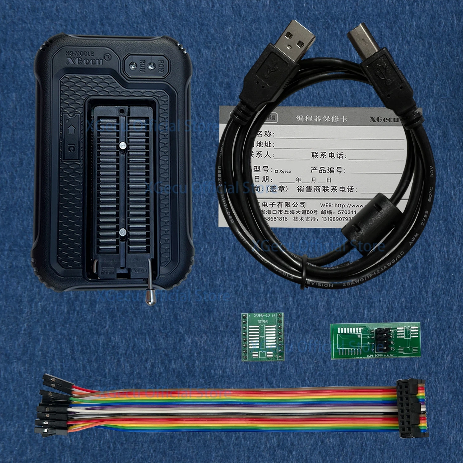 XGecu T48 (TL866-3G) Programmer Support 34000+ICs for SPI/Nor/NAND Flash BIOS MCU EEPROM AVR PIC+3 parts replace TL866II/TL866CS