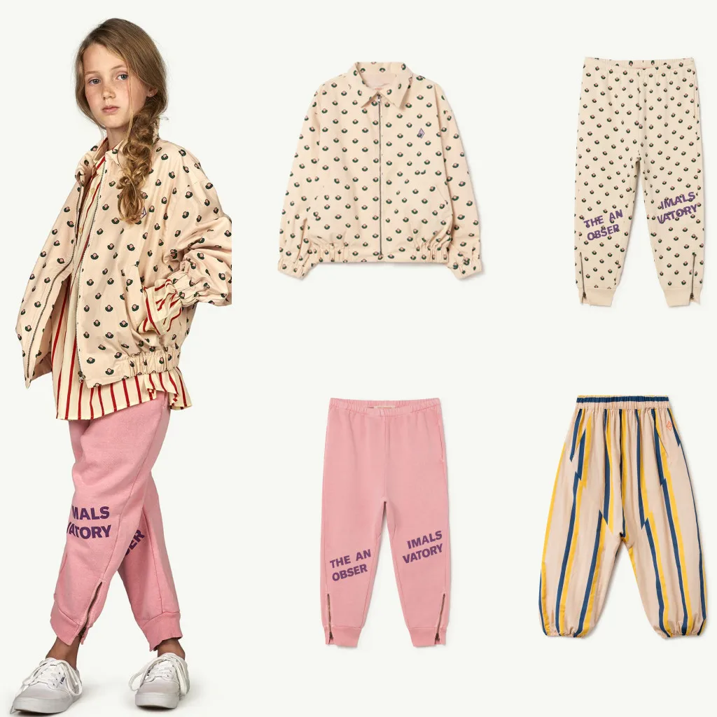 

Children's suit 2022 early autumn TAO water lily small print series suit