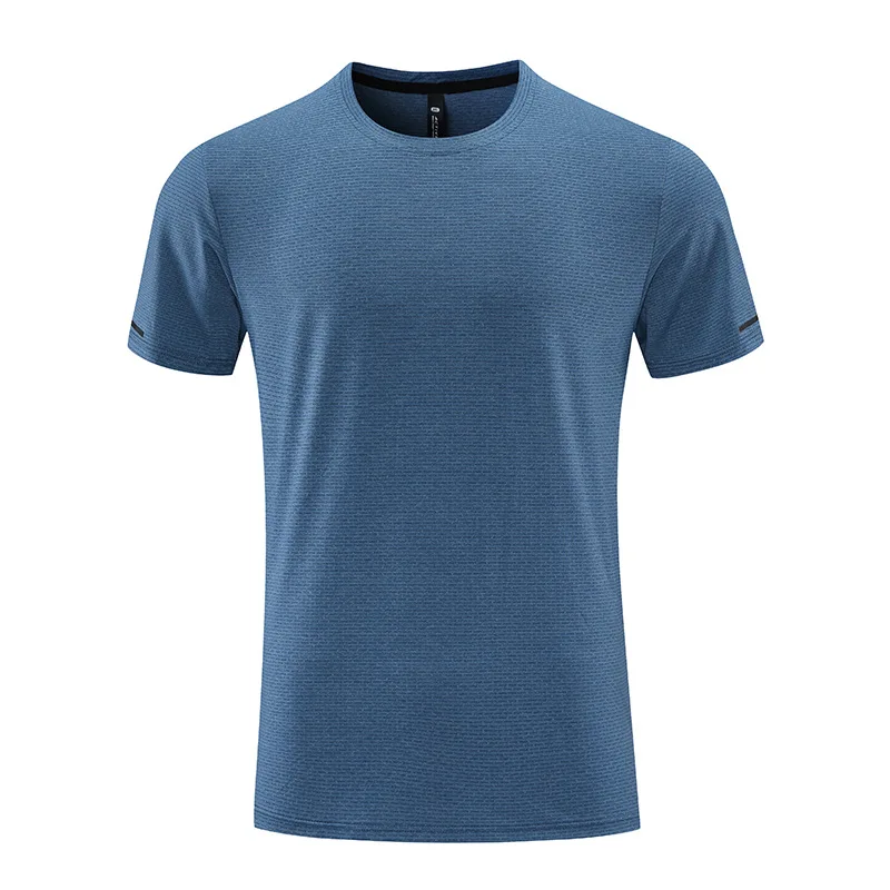 Men's Summer Casual Comfortable Tight-Fitting T-Shirt Sports Gym Sportswear Quick-Drying Breathable Shirt S-4XL