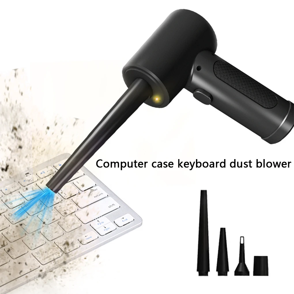 

Воздуходувка для пыли, портативный профессиональный универсальный беспроводной автомобильный перезаряжаемый 3-х ступенчатый Пыльник С интерфейсом Type-C