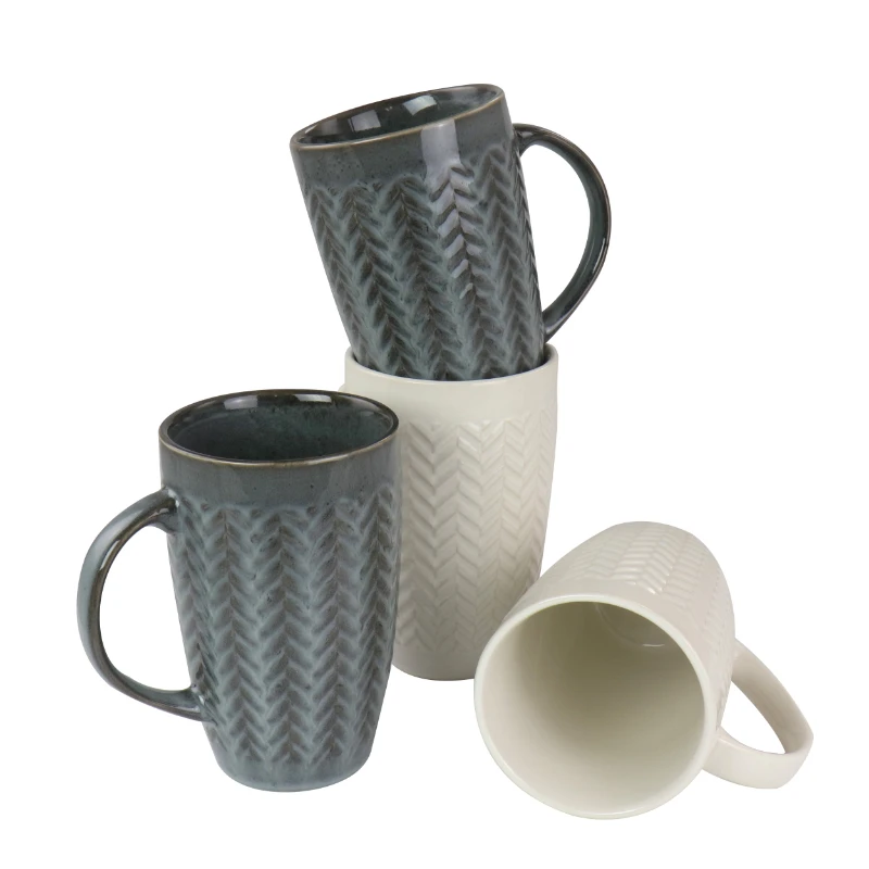 

Home 4 Piece 22 oz. Stoneware Mug Set