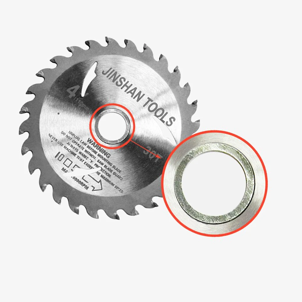 

Circular Saw Blade Reduction Ring Conversion Ring Set 6Pcs Saw Blade Bushes Compatible with Circular Saw Blades