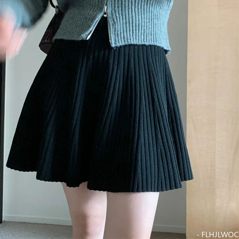 Сексуальные Вязаные мини-юбки новый дизайн 2024 женская модная Милая