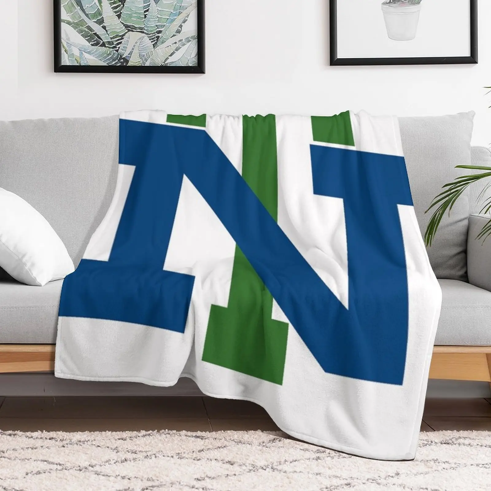 Новое 1 диванное одеяло с логотипом трира Роскошные Большие диванные одеяла