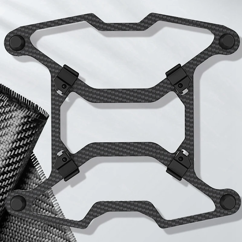 For DJI Avata 2 Drone Accessories Carbon Fiber Anti-Collision Shield Bumper Protector Fuselage Impact Protection