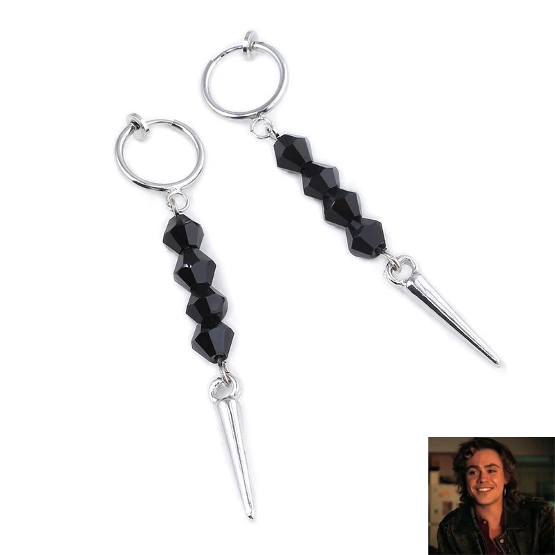 

Billy Hargrove Cosplay Earrings Ears Clip For Women Men Earring Jewelry Prop Ear Pendants Accessorie