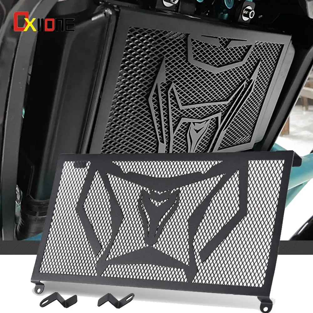 

Motorcycle Honeycomb Mesh Radiator Guard Grille Oil Radiator Shield Protection Cover For CFMOTO 650MT MT650 CF650 MT 650 CF650MT