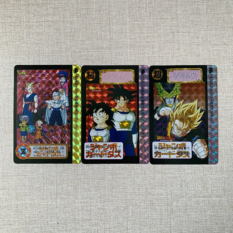 Фото Аниме-карточки Dragon Ball DIY ACG: Транк, Чи-Чи, Пикколо, Вегета, Йонсей, Селл – Коллекционные карточки для настольной битвы, подарок на день рождения №2
