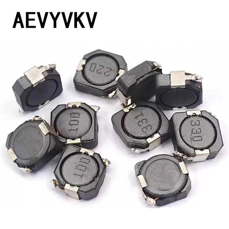 5 шт CDRH104R Индуктивная проволочная обмотка лампа 2 2/3 3/4 7/10/22/33/47/68/100/220/мкГн 10*10*4 м SMD