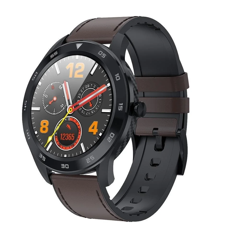 

FOR Smart Watch IP68 Waterproof Round HD Screen ECG Detection Changeable Dials Men Sport Smartwatch Fitness Tracker Band