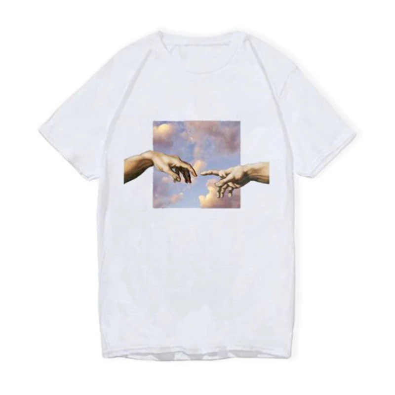 

Женская футболка с рисунком, Винтажная футболка с мультяшным принтом в стиле 90-х