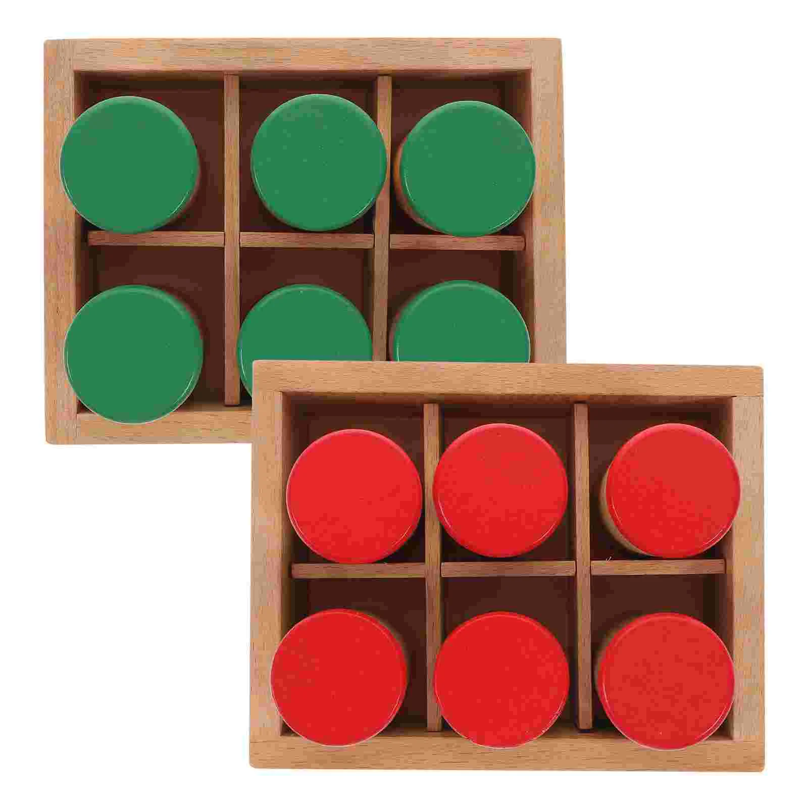 Динамик сенсорные игрушки обучение концентрации звуковой цилиндр деревянная