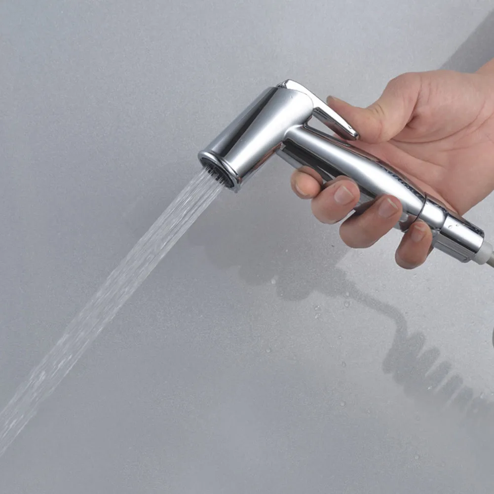 

Насадка для душа для дома на колесах, хромированный ABS, клапан включения/выключения потока воды для внешней очистки, струйная шайба для унитаза, спринклер