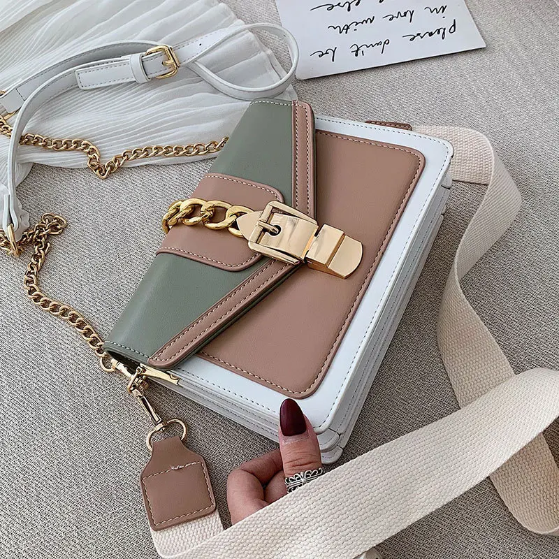 

Fashion Women Small Pu Leather Shoulder Messenger Bags High Quality Ladies Chain Handbags Crossbody Bags for Women Flap Bag New