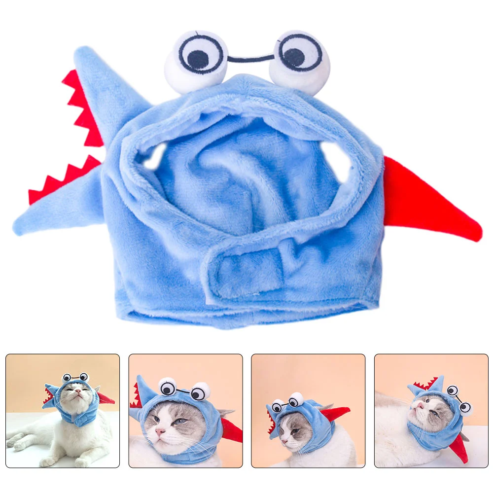 

Dog Cap Pet Cosplay Headwear Costume Small Pet Headdress Pet Hat Photo Prop
