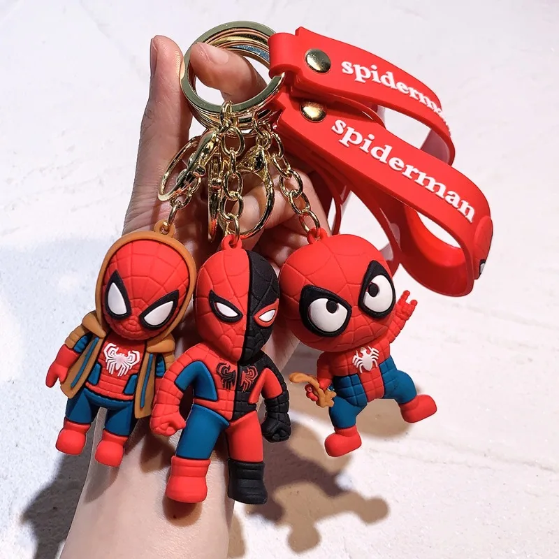 Новая модель куклы Marvel «Человек-паук», креативный красивый брелок, украшение, подвеска, индивидуальные аксессуары, праздничные подарки, оптовая продажа (art.: 3920cfb577dbe) - 3920cfb577dbe