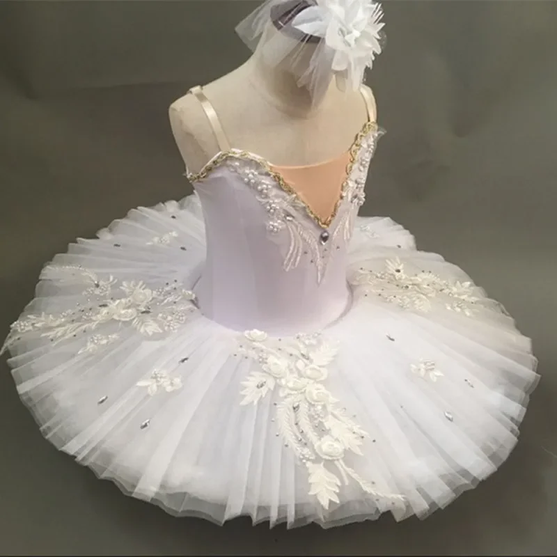 

Профессиональная балерина White Swan Lake, балетная пачка для детей и взрослых, Женская балетная пачка, танцевальные костюмы, балетное платье