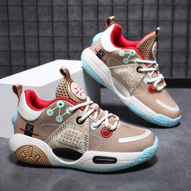 2022 Autumn Winter Children Sneakers Martin Boots Kids Shoes Boys Girls Basketball Shoes Brand Casual Shoes Fashion Sports Shoes