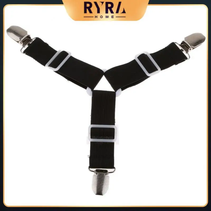 

Hot Sale 4PCS Bed Sheet Holder Clip Mattress Blankets Grippers Cover Fasteners with Metal Clips TSLM1