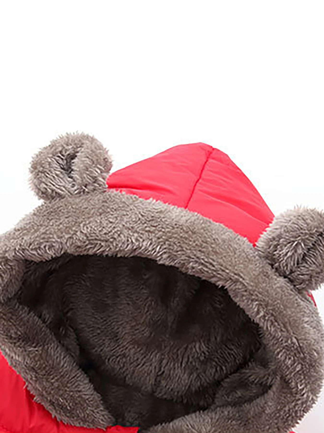 Зимняя куртка двухстороннее пушистое теплое пальто детские куртки с