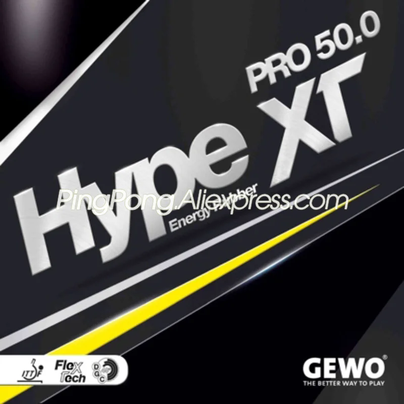 

Оригинальная резинка GEWO HYPE XT PRO 50 для настольного тенниса (сделано в Германии), профессиональная губка для пинг-понга для нападения
