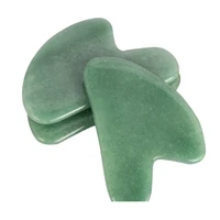 scraping board natural green jade scraping board pink jade body face eye acupuncture massage relaxation health care
