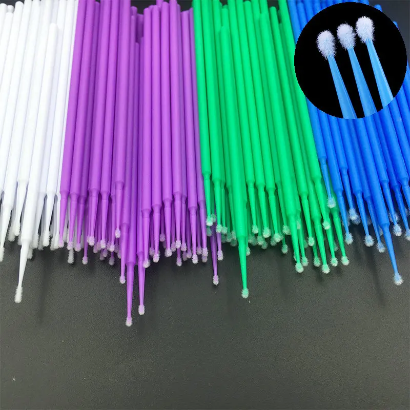 100 шт./упаковка гибкие зубные щётки-аппликаторы для бровей ресниц |