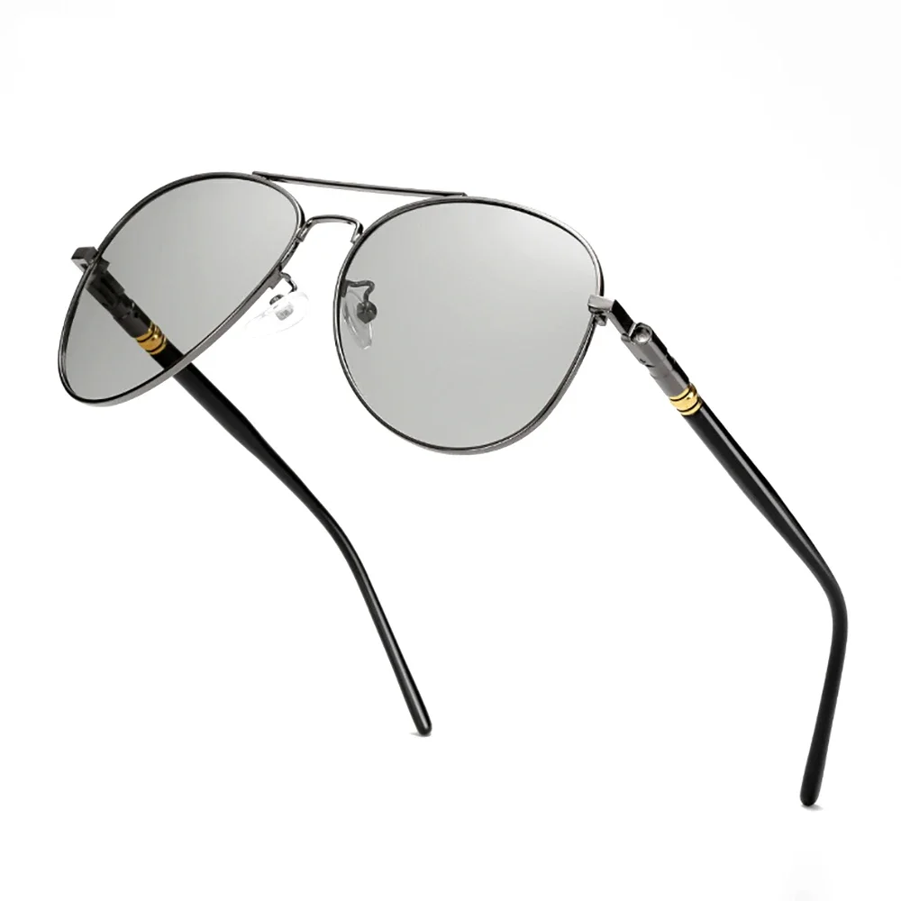 Солнцезащитные очки поляризационные UV400 для мужчин и женщин фотохромные