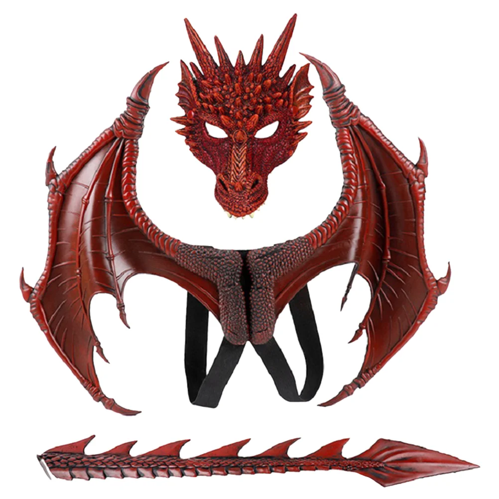 

Animal Toy Kids Costume Mask Role Play Clothes Dragon Performance Child Accessories