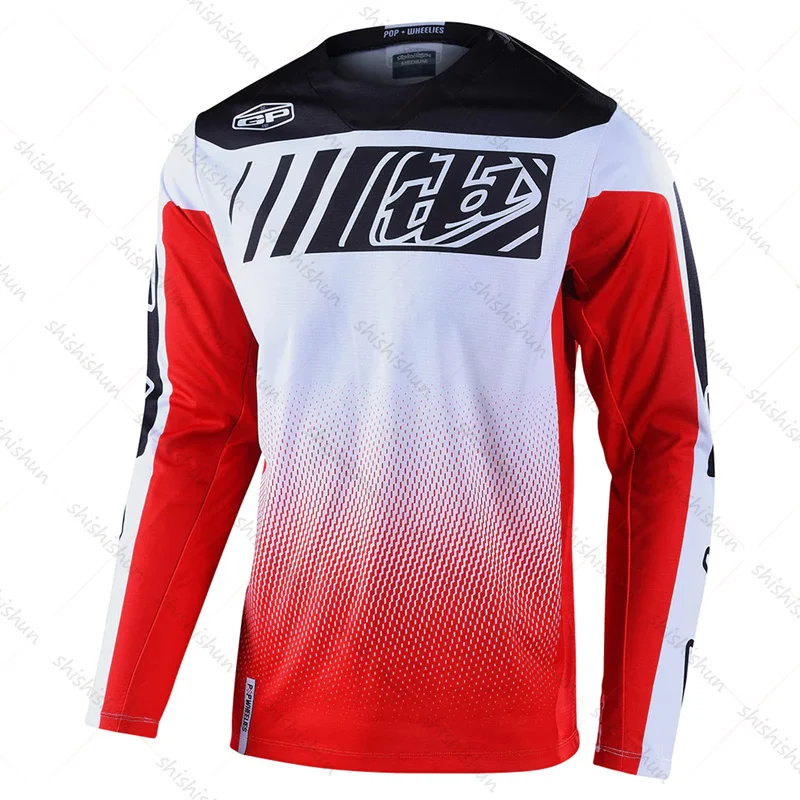 

Bike Downhill Sweatshirt Mountain Bike Enduro Long Sleeve Quick Dry Jersey BMX MTB Mountain Bike Breathable Shirt