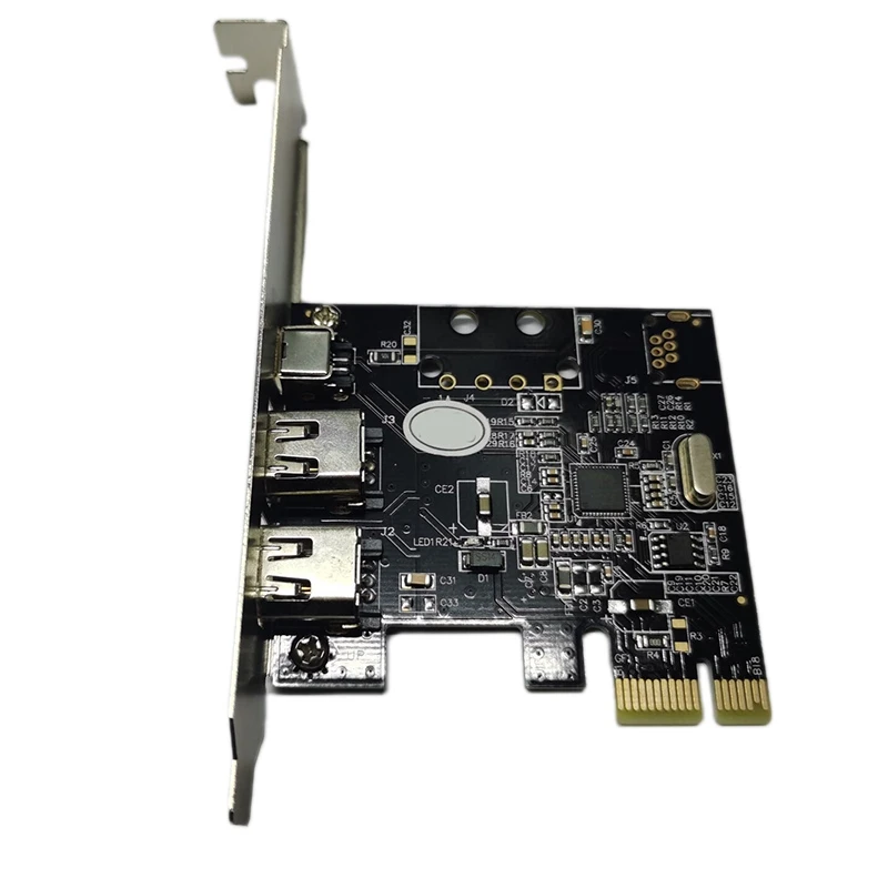 

Firewire Card,Pcie Firewire 800 Adapter For Win10,3 Ports IEEE 1394 PCI Express Controller Card For Desktop PC Win 7