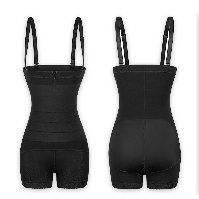 Women Waist Trainer Corset Detachable Bandage One-piece Shapewear Hip Lifting Butt Lifter Tummy Control Panties Body Shaper