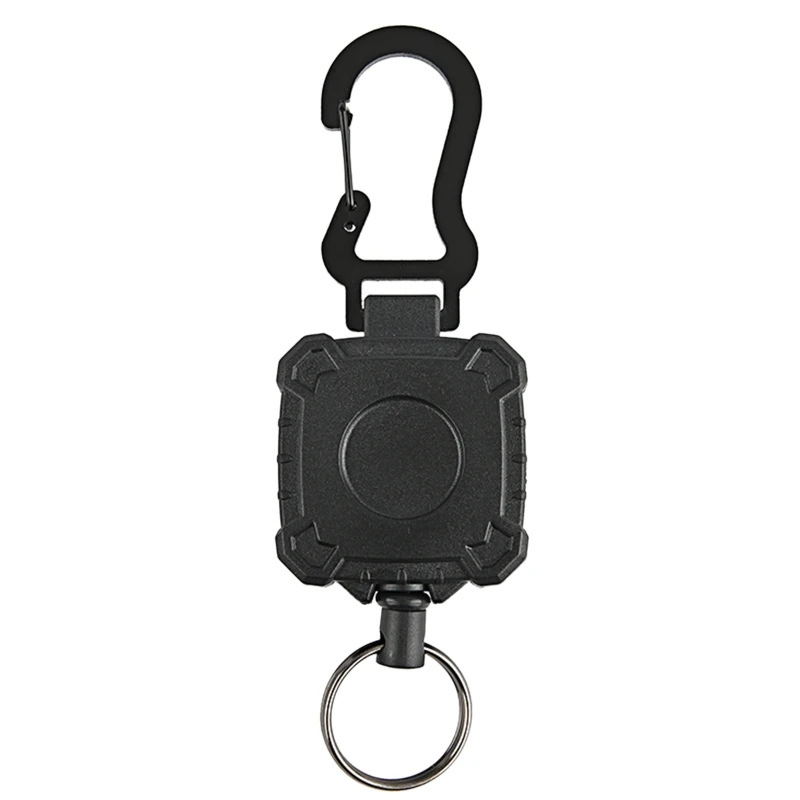 

Retractable Badge Holder, ID Badge Holder with Belt Clip Key Ring for Name Card High Quality