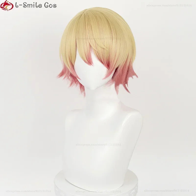 Высокое качество Tenma Tsukasa парик для косплея короткие 30 см термостойкие