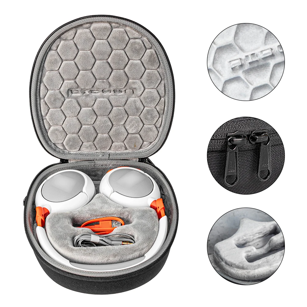 Портативная жесткая сумка для хранения из ЭВА JBL JR470NC коробка наушников QCY H3 Pro